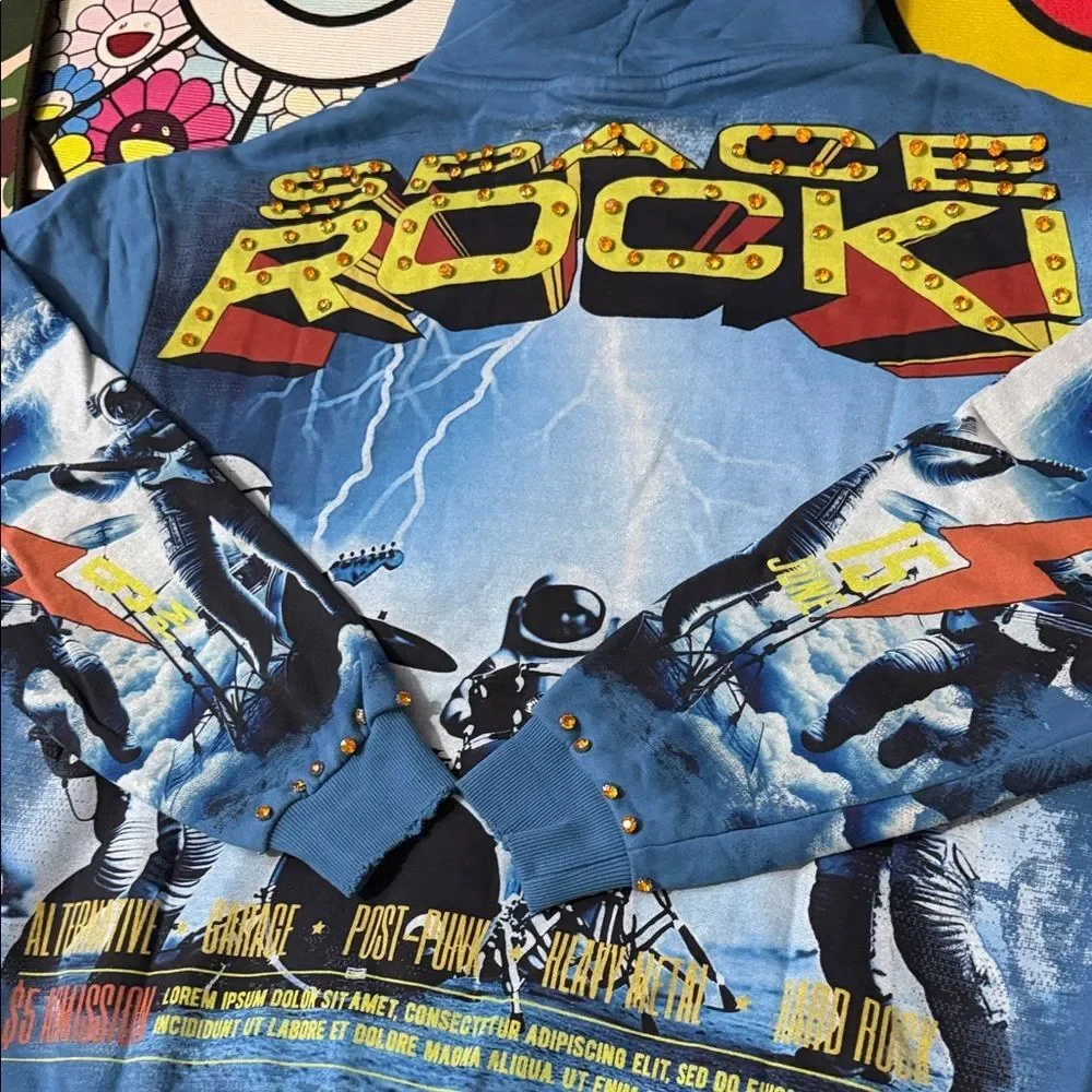 Stray Hoodie - Space Rock Pullover